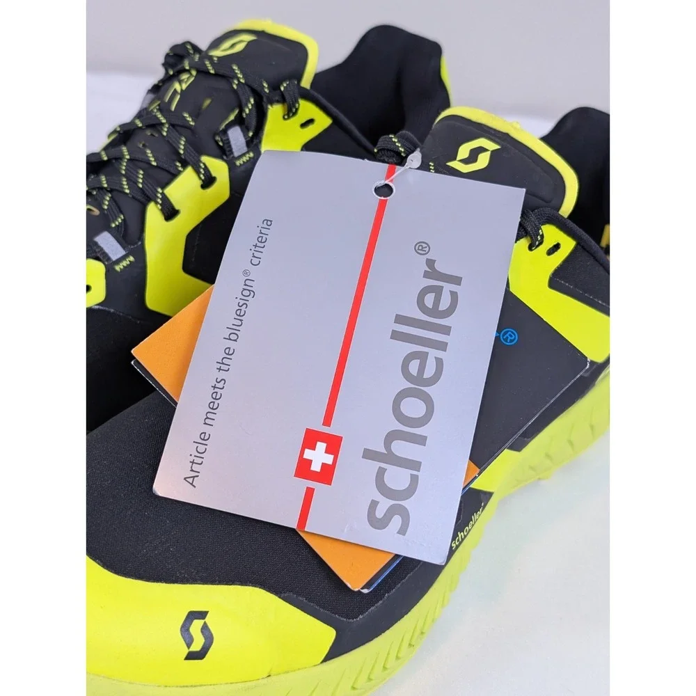 SCOTT Supertrac RC 2 Trail Running Shoes Women's 7 Black Yellow Lightweight
